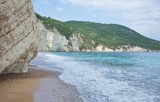 Pouilles, Gargano, Plage de Vignanotica-11
