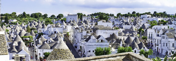 Pouilles,Vallée d\'Itria, Alberobello pano-22-Panorama
