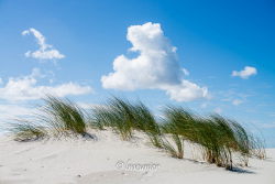 L'île d'Ameland et la mer des Wadden