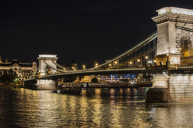 Le pont des chaînes Budapest