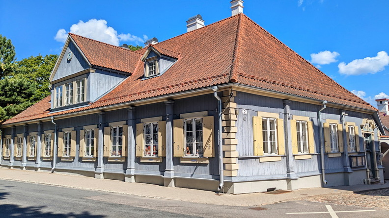 Maison en bois &agrave; Tartu