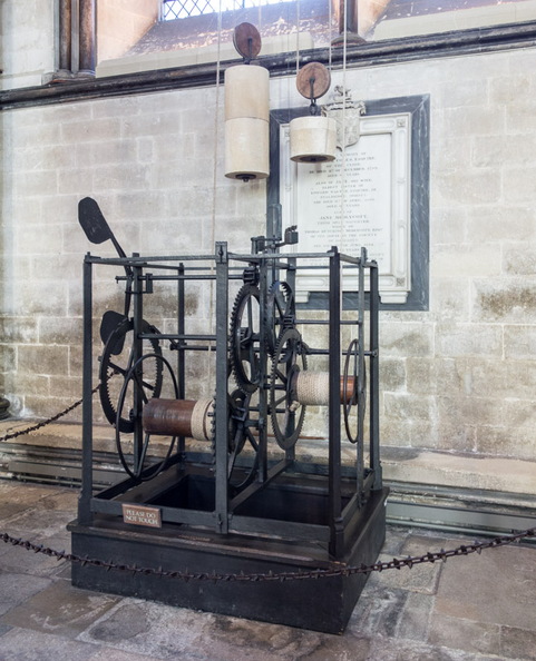 Horloge - Cath&eacute;drale de Salisbury