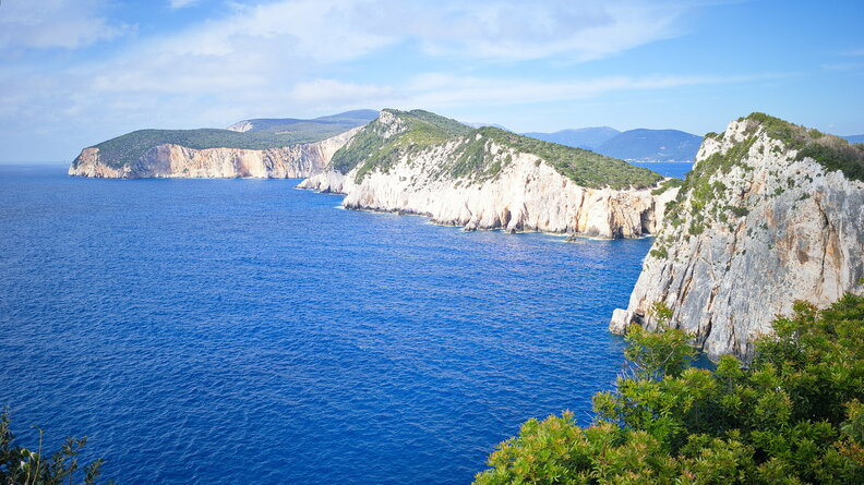 Falaises du cap Lefkatas