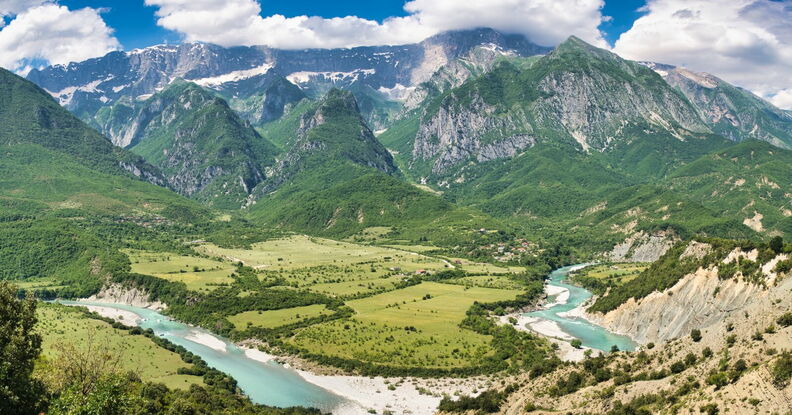 La rivi&egrave;re Vjosa