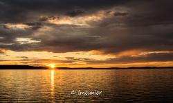 Coucher de soleil au Lac Paijanne 