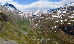 route touristique du sognefjellet 